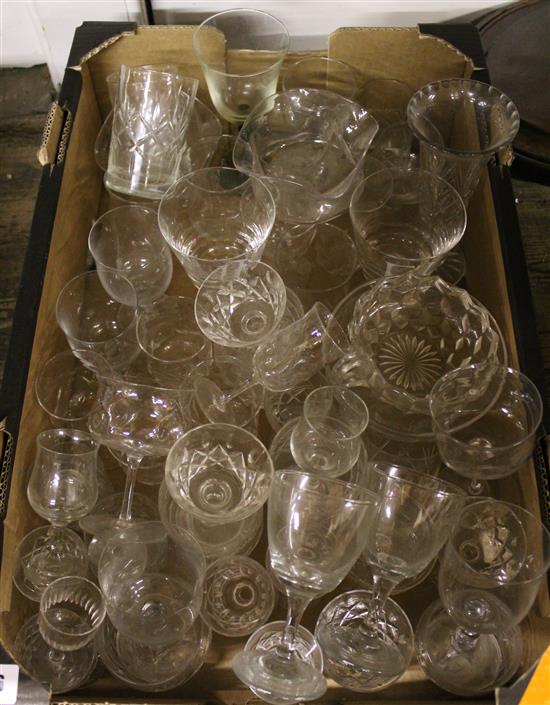 Quantity of drinking glasses